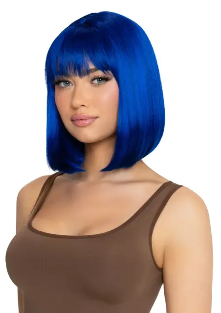 Blauwe Pruik A2933-036