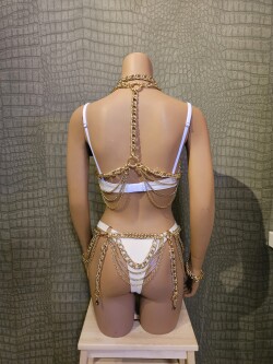 Set Braided Gold-Silver chiq55 3