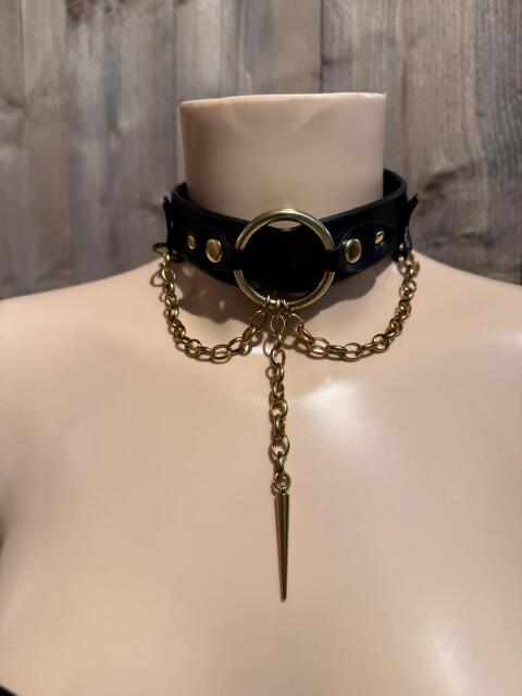 Collar Spiked Chain rubb-8 c3