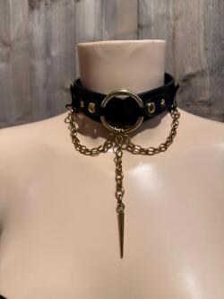 Collar Spiked Chain rubb-8 c3