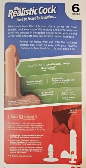 Ultra Skyn Realistic Dildo 0276-01-BX 4