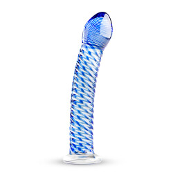 Glazen G-Spot/Prostaatdildo No. 5 GIL544BLU 1