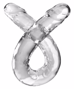 Transparante Dubbel-Dildo 05476460000 2