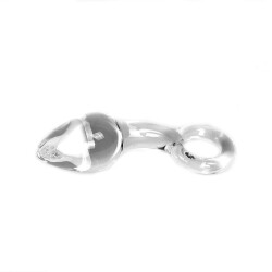 Clear Glass Plug OPR-2820014 2