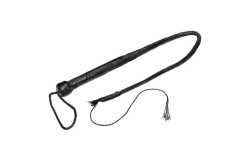 Zwarte Leren Zweep 112-TCI-9092 2
