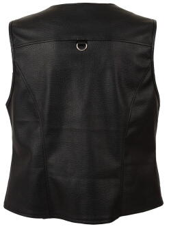 Kunstleren Biker vest 2162113 5