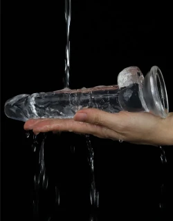 Clear Dildo 7.5¨ rimba4490 5