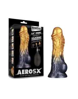 Dual Density Opblaasbare Dildo 8"/ 20 cm 10155 3