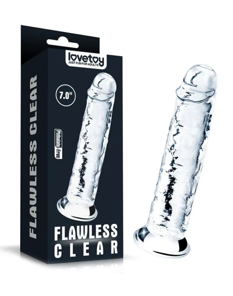 Heldere Dildo 7" rimba4489