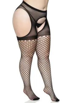 Oval Net Jarretel Panty 1953 3