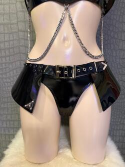 Peplum Belt Vinyl belt 1