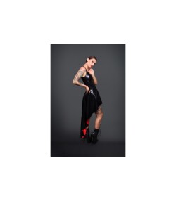 Latex A-symmetrical Dress Kaotic 758-EK 3