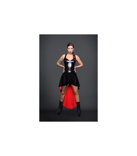 Latex A-symmetrical Dress Kaotic 758-EK
