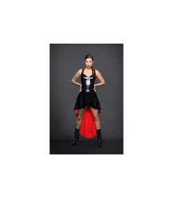 Latex A-symmetrical Dress Kaotic 758-EK