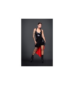 Latex A-symmetrical Dress Kaotic 758-EK 5