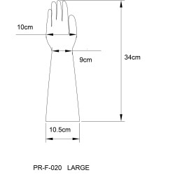 Latex Heren Handschoenen PR-F-020 5