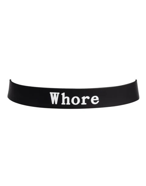 Siliconen Collar Whore rimba#9175