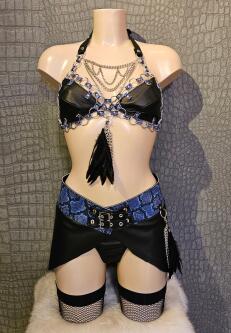 Rok en BH set Anouschka Blue R180/BH24vers 1