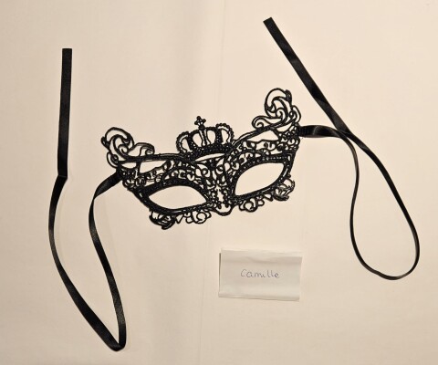 Kanten Oogmasker Camille mask-kant