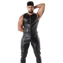 Kinky Zipped Tank Top TOF608 2
