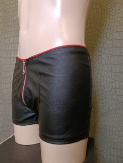 Kunstleren Shorts TKB046 2
