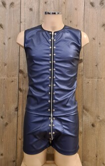 Metallic Studs Shorts Tyka-blue-studs 2