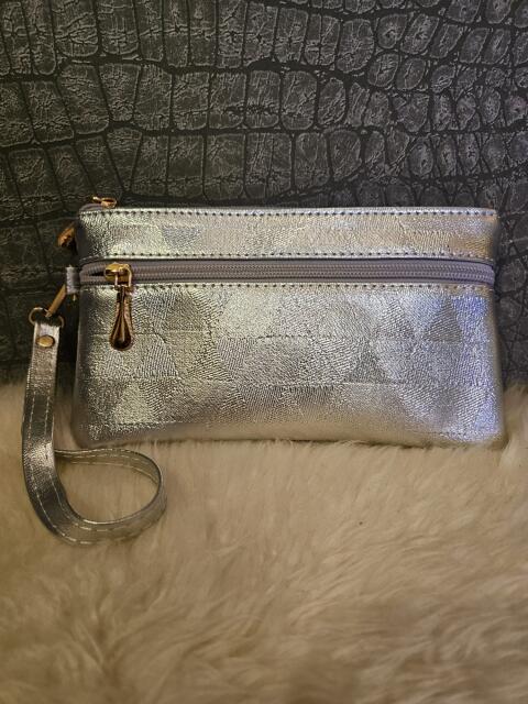 Zilveren Clutch schimara559