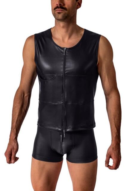 Zipped Vest Wetlook 2-09521